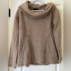 Sanctuary Tan Cowl Neck Sweater Size M/L